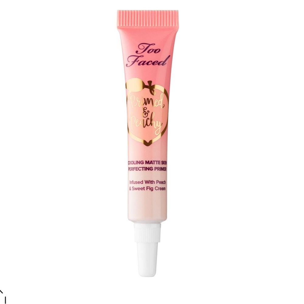 NEW! TOO FACED Primed & Peachy Cooling Matte Perfecting Primer trial size